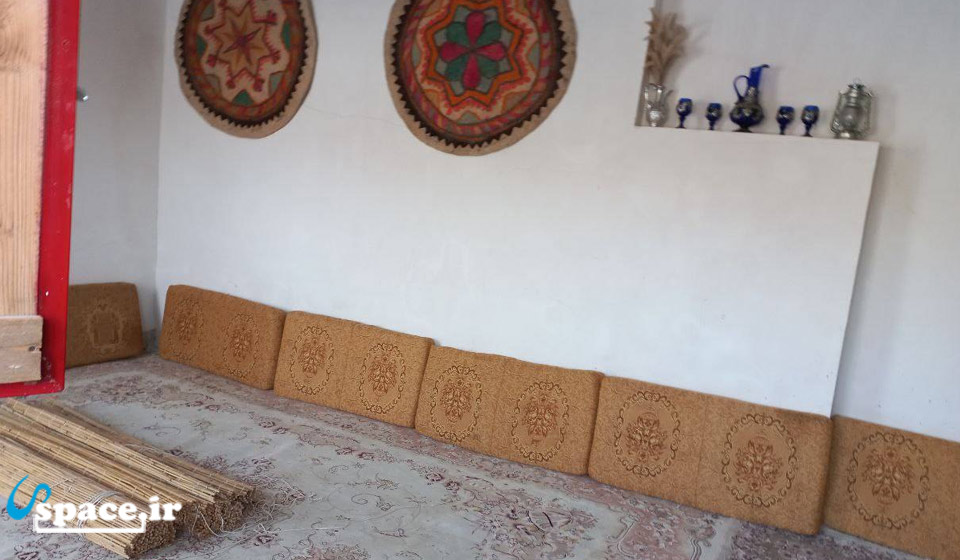 نمای داخلی اتاق اقامتگاه بوم گردی بیرمی - روستای خائیز - تنگستان - بوشهر